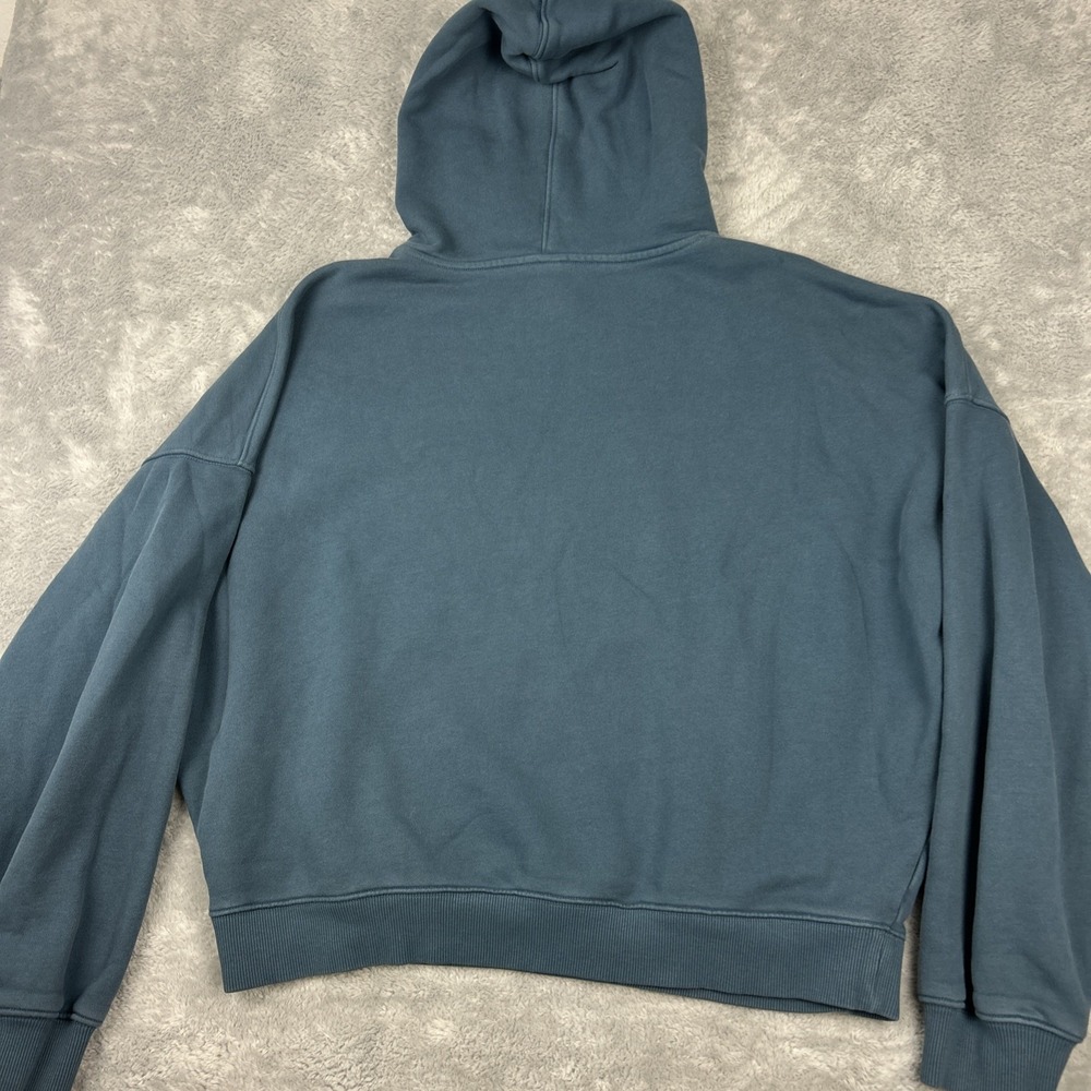 Vtg Nike Jordan‎ Essentials Pullover Hoodie Blue Size XL Y2K 90's - Picture 5 of 6